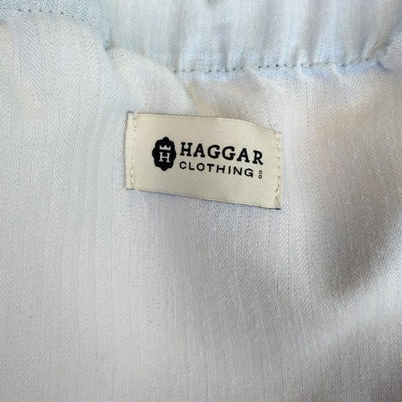 Haggar Work to Weekend Denim Flat Front Jeans 36R - Picture 5 of 9
